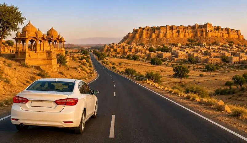 Jodhpur to Jaisalmer by Car: Route, Distance & Stops