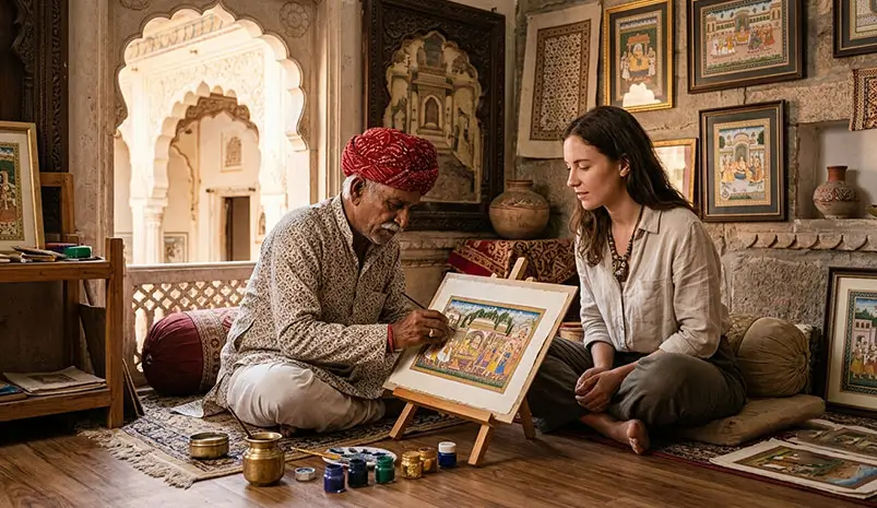 Rajasthan Miniature Painting Experience