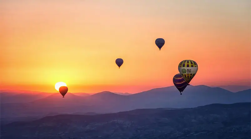 Hot Air Balloon Ride in Jaipur