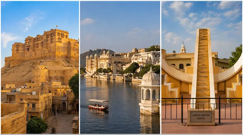 Jaipur to Jaisalmer or Udaipur Travel