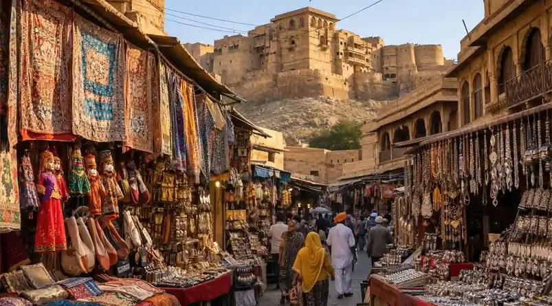 Local village markets in Rajasthan