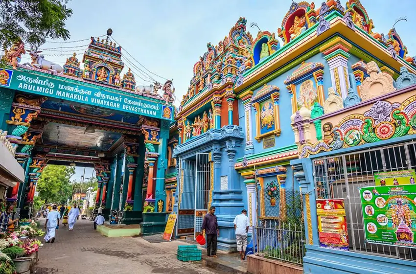 Pondicherry & Auroville Tour 3 Nights 4 Days with Private Car & Driver